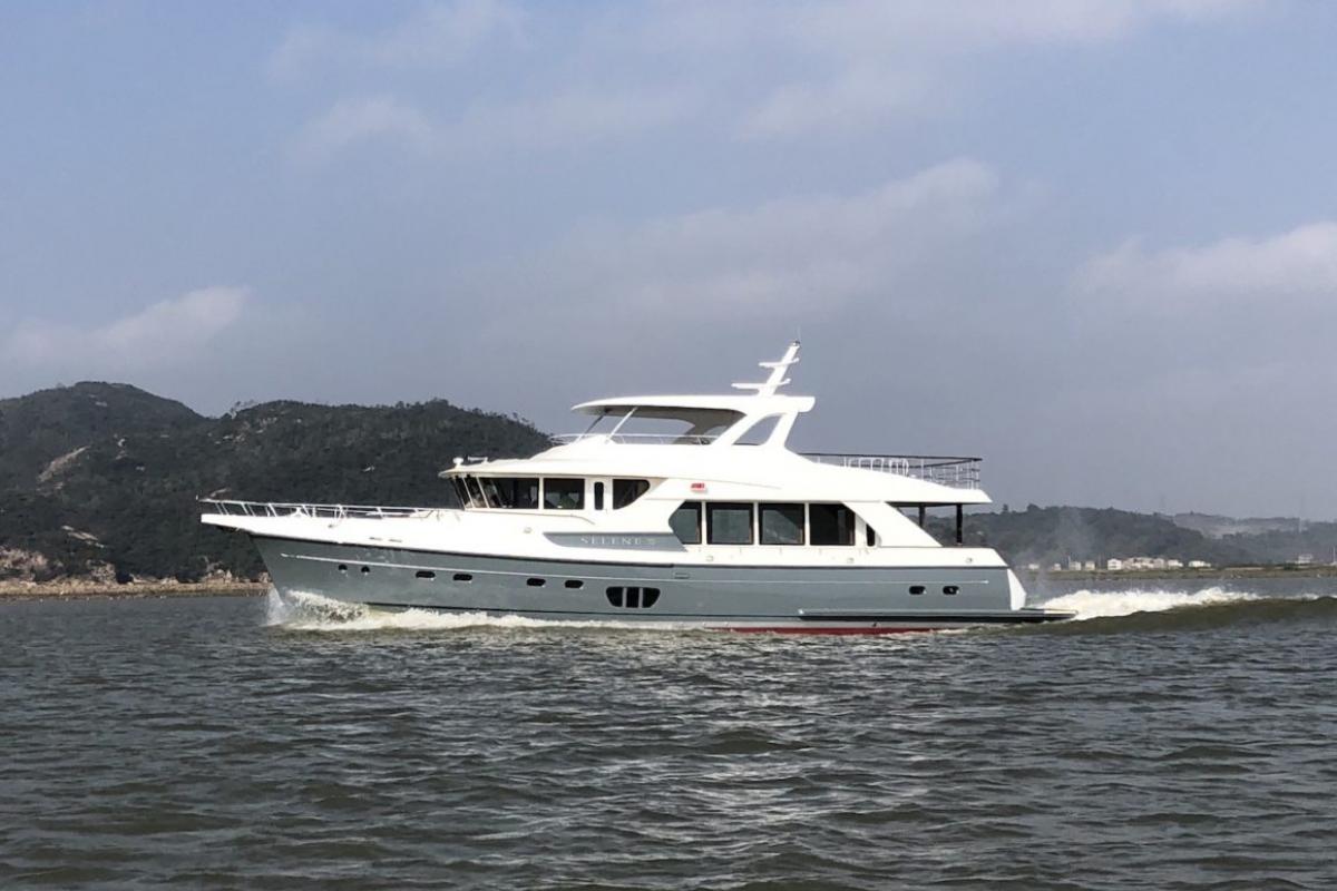 Selene 72' Ocean Explorer sea trial: concentrate of technology and elegance